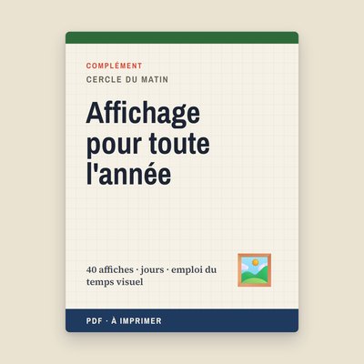 Affichage pour toute l'année